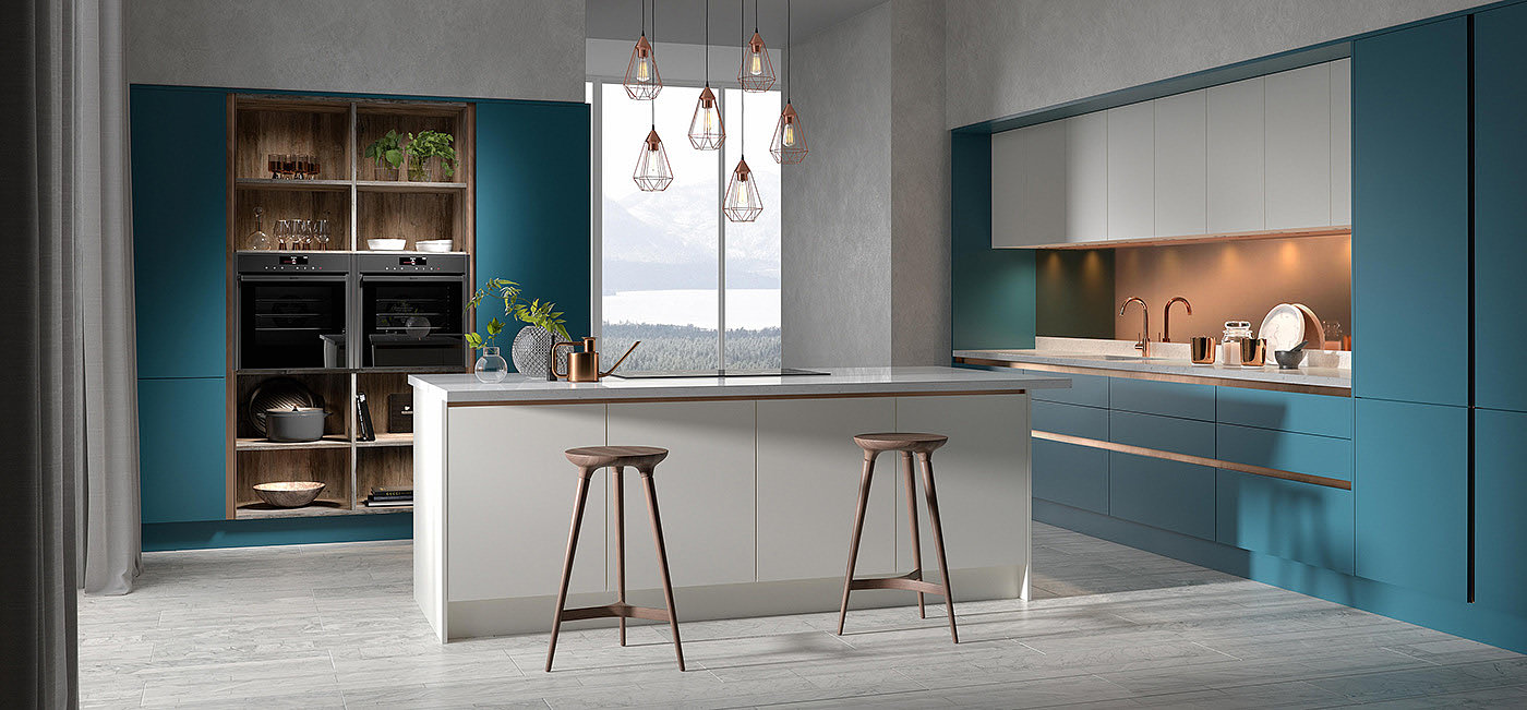 Pikcells Ltd，Interior decoration，renovation，cgi，Urban Kitchen，kitchen，3dsmax，Render，