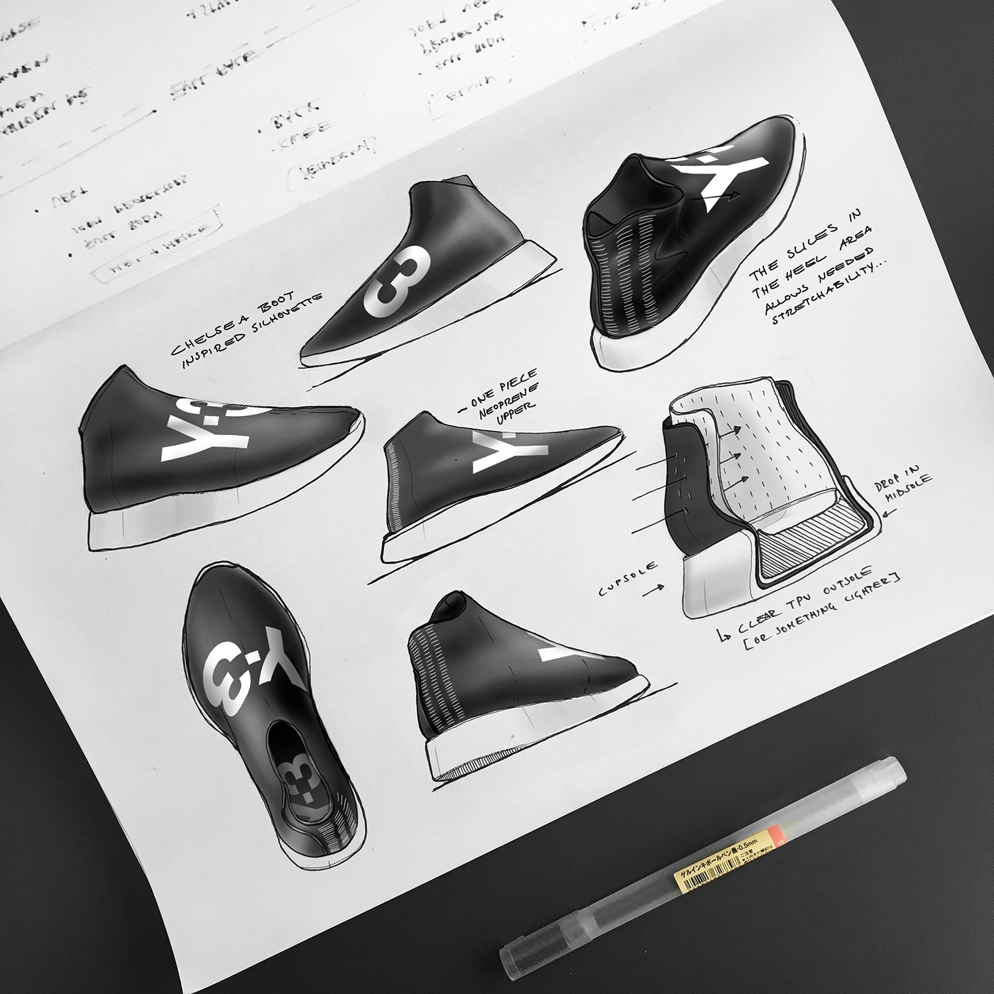 Render，Konstantin Baumann，sneakers，shoes，