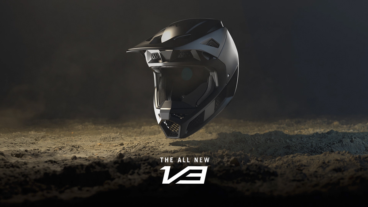 Bryan Talkish，safety hat，Fox Racing ，Moto V3，MTB RPC Fox，