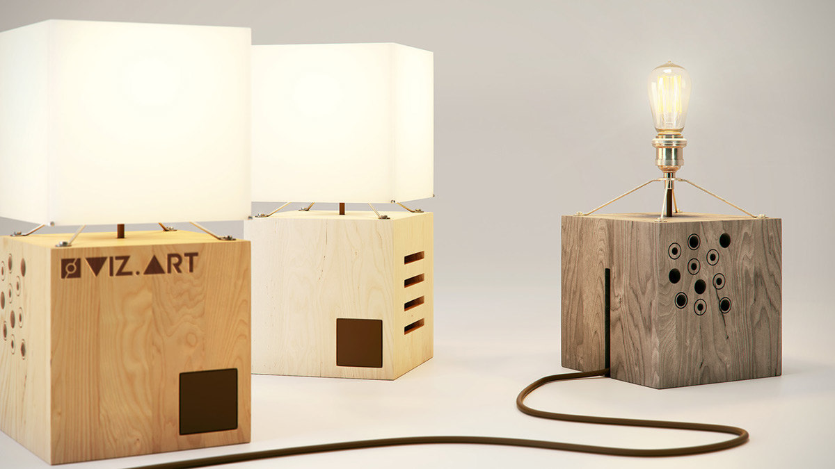 Lighting，geometry，concise，product design，