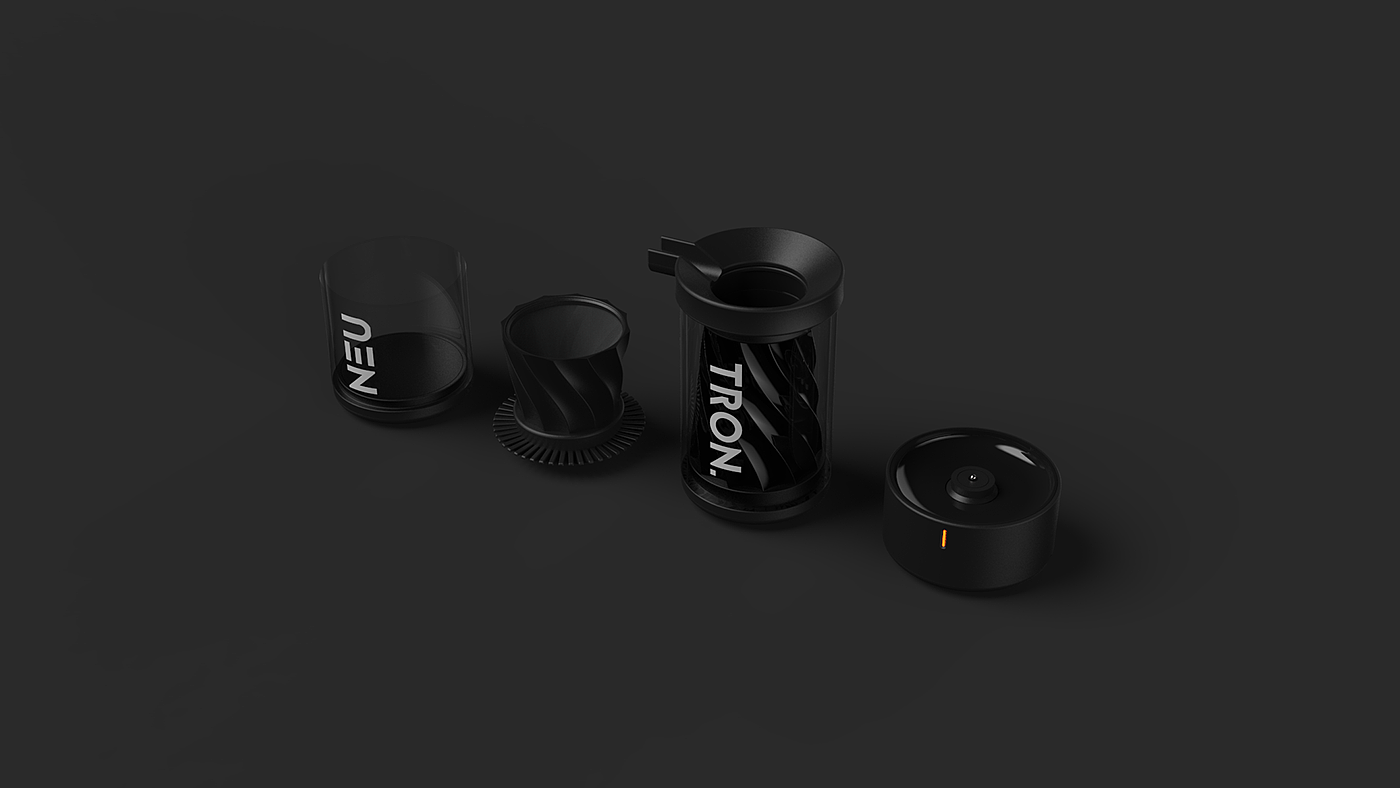 coffee cup，Coffee pot，Neutron，Taiwan，Yu Hsiang Lin，black，