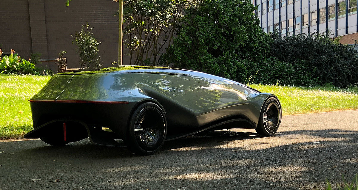 black，Automobile conceptual design，BA FMP，