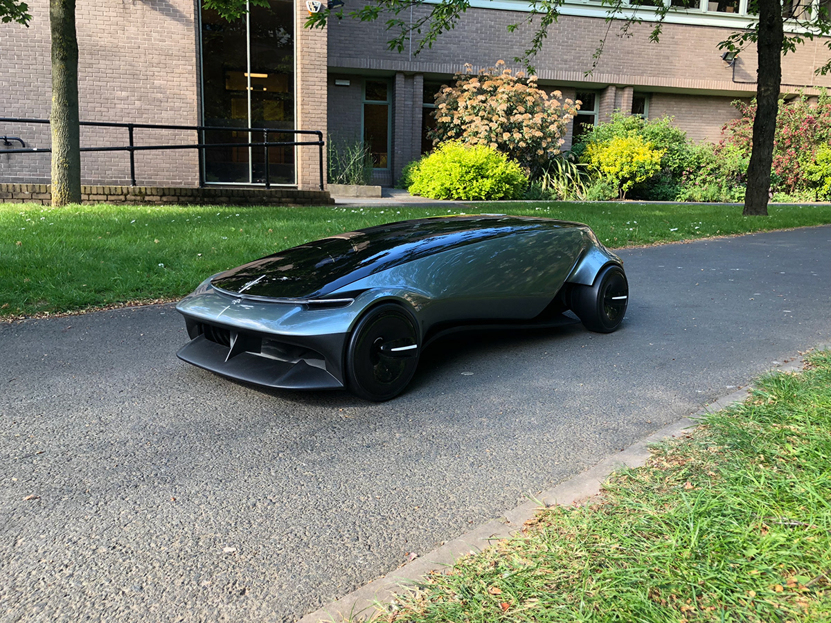 black，Automobile conceptual design，BA FMP，