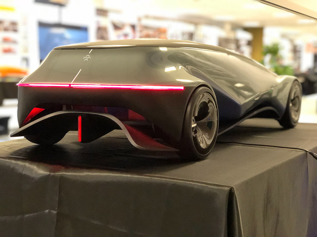 black，Automobile conceptual design，BA FMP，