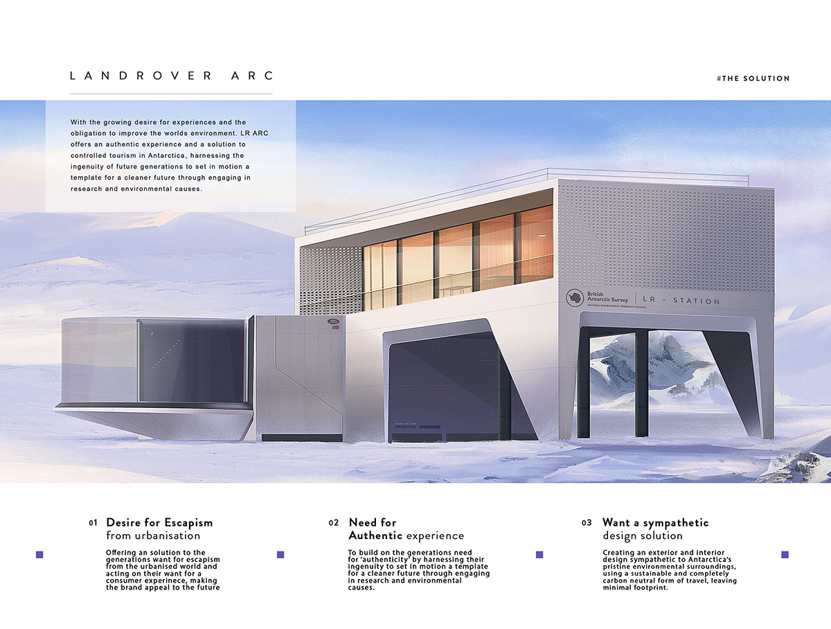 white，Automobile design，Land Rover ARC，