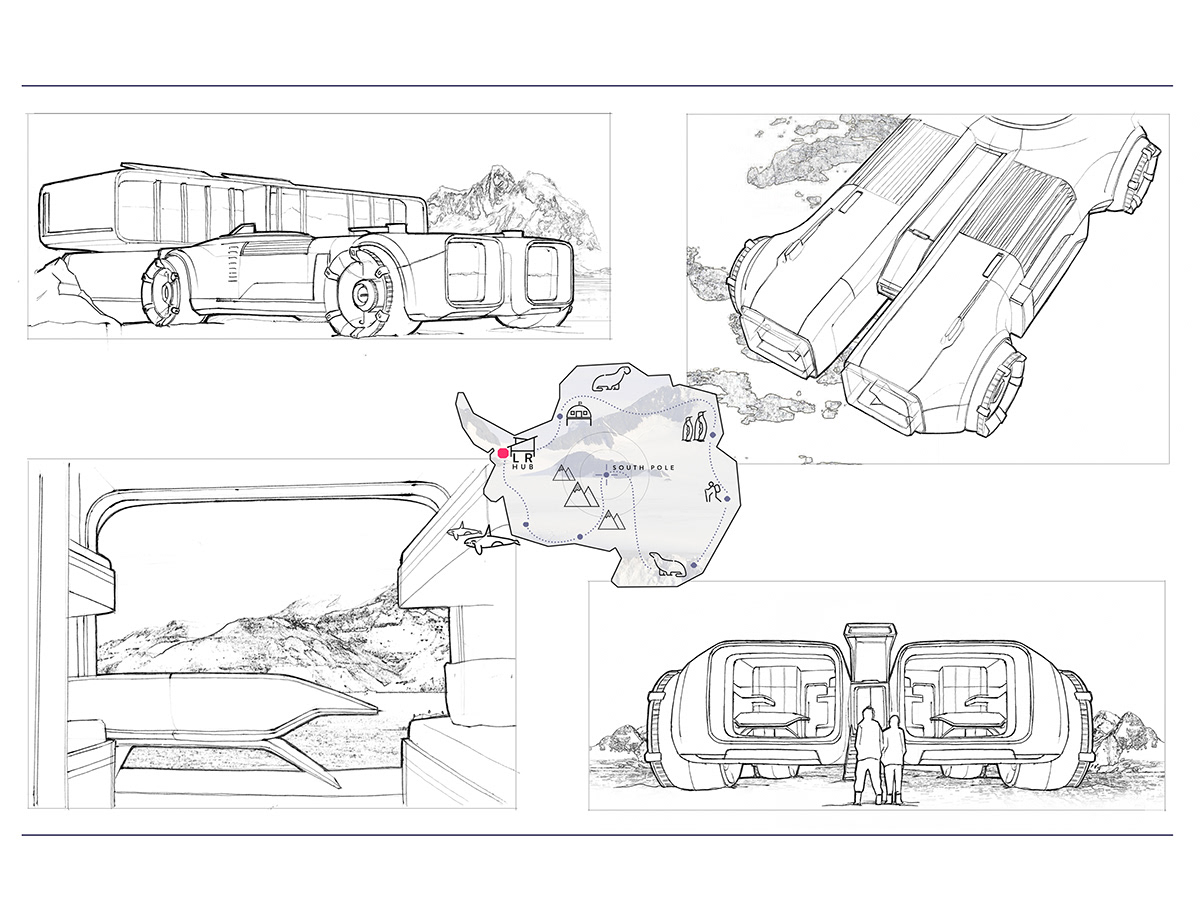 white，Automobile design，Land Rover ARC，