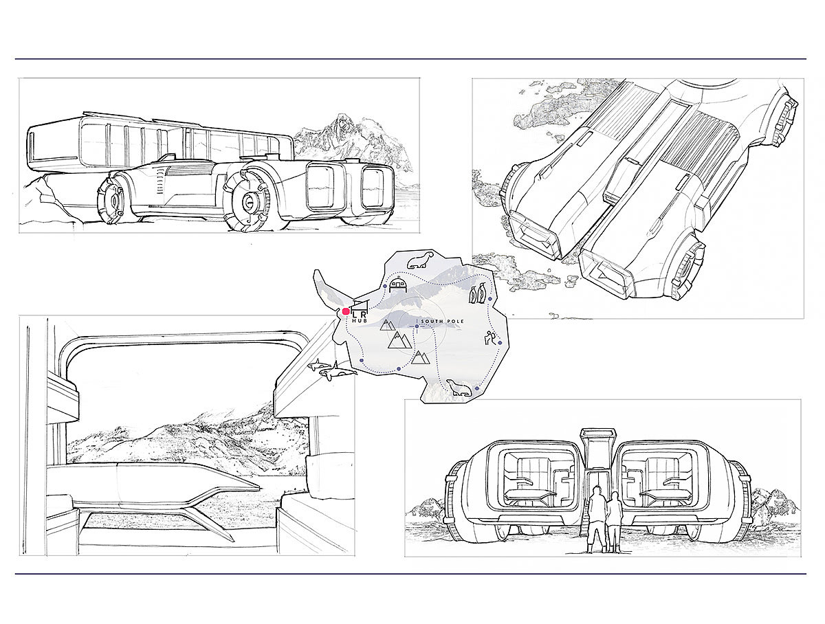white，Automobile design，Land Rover ARC，