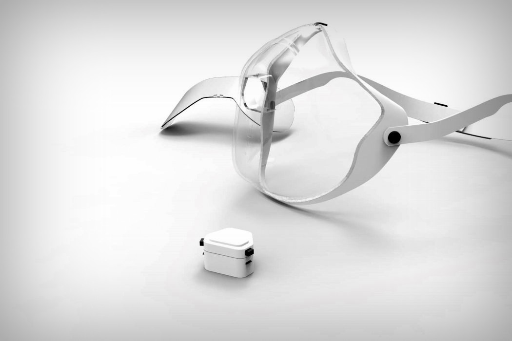 industrial design，product design，Filter module，electronic product，Monitoring air quality，Eye protector，