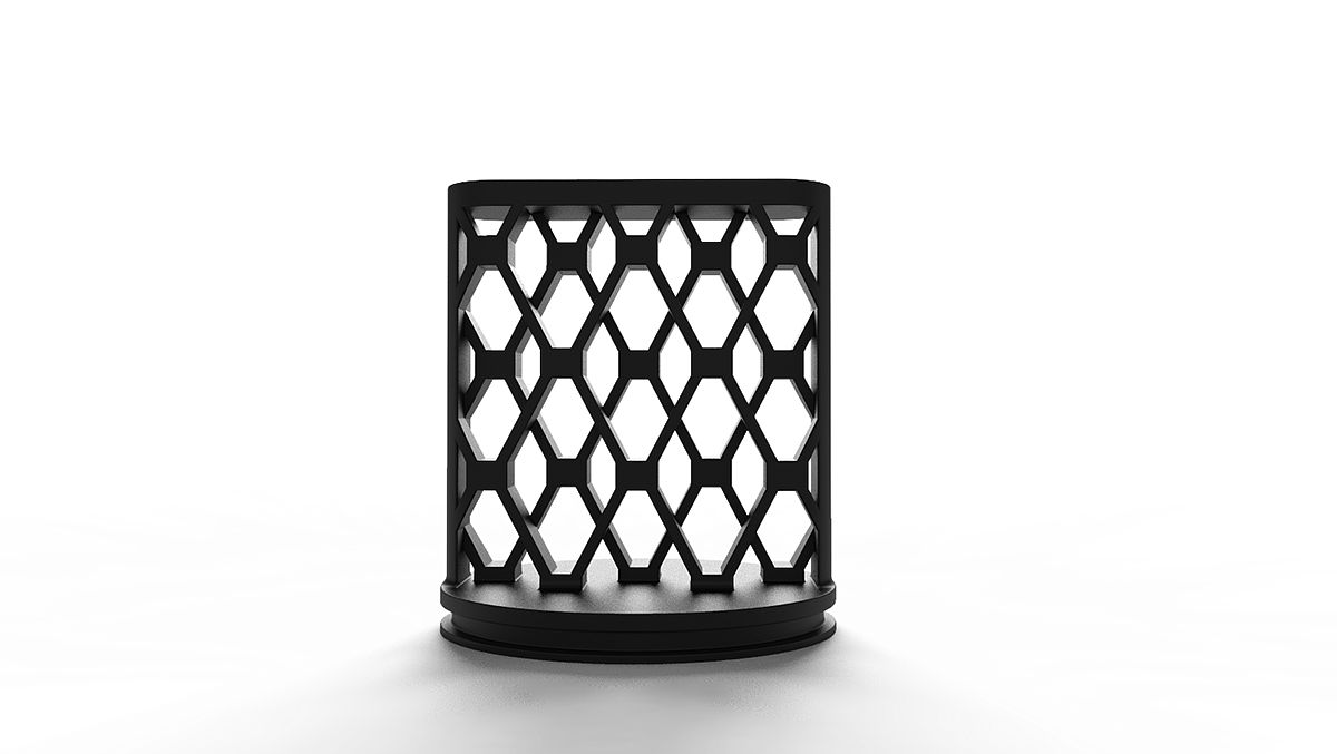 3D Basin Mixer，3D printing，black，water tap，reticular，