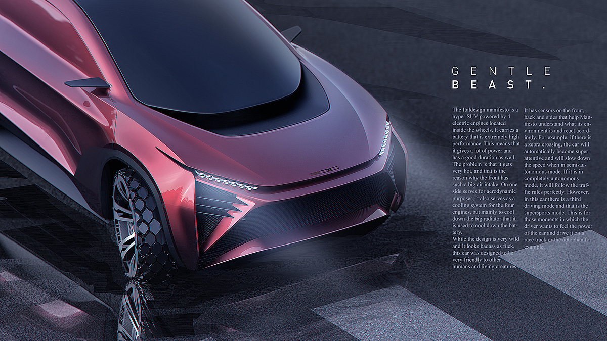 conceptual design，Automobile design，Italdesign，