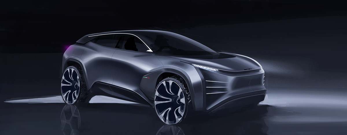 conceptual design，Automobile design，Italdesign，