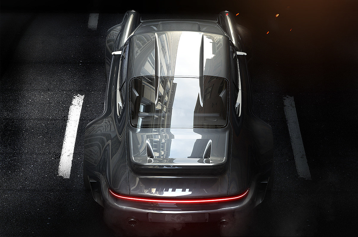 black，Automobile design，Porsche 911，