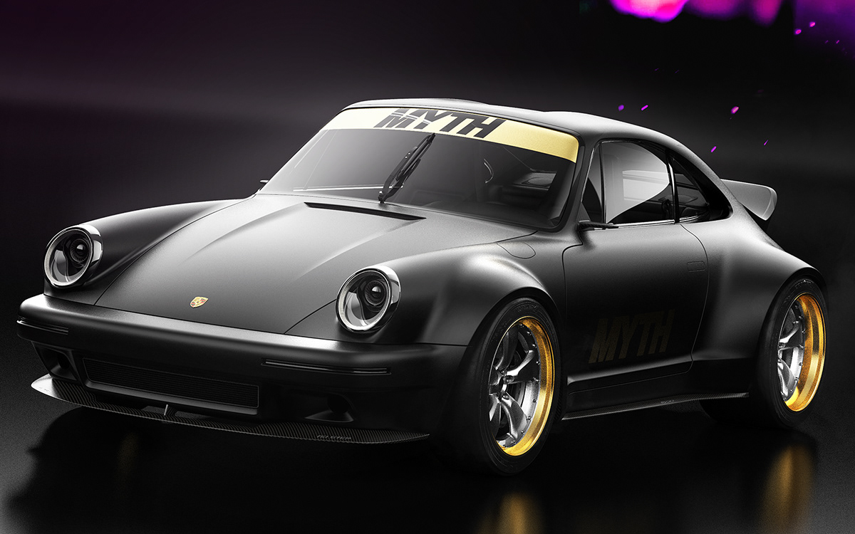 black，Automobile design，Porsche 911，