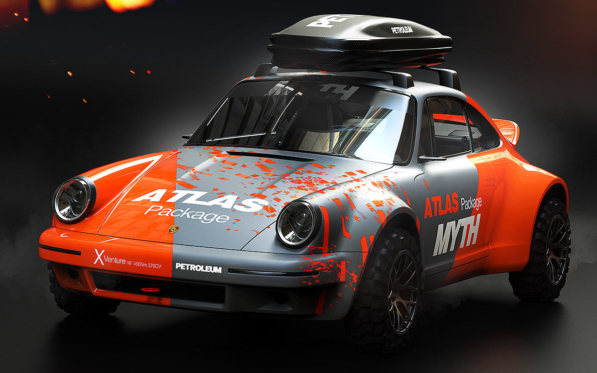 black，Automobile design，Porsche 911，