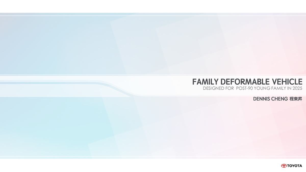 toyota，Automobile design，conceptual design，