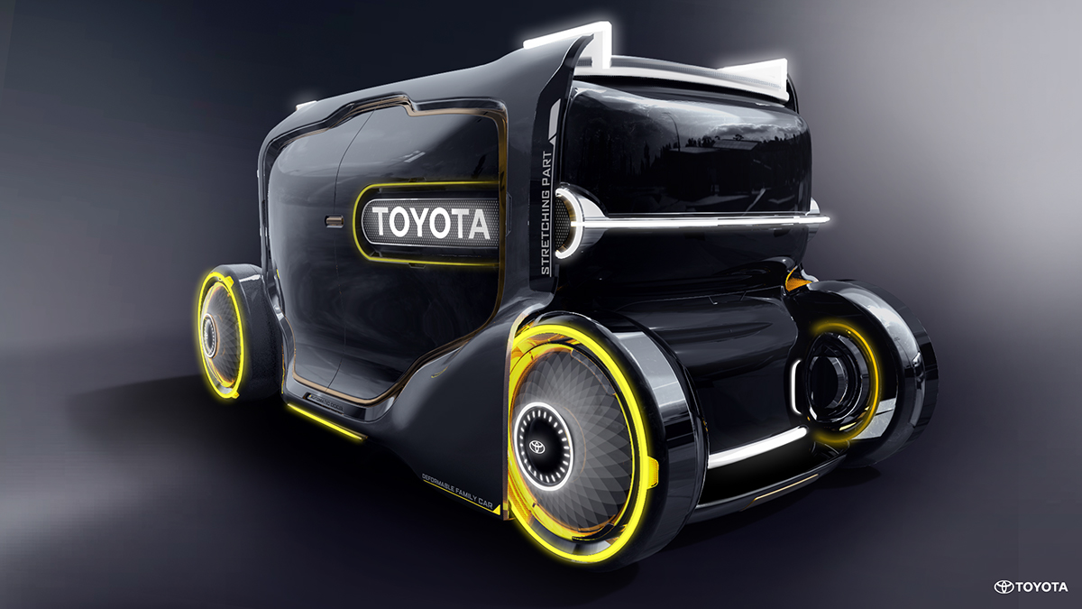 toyota，Automobile design，conceptual design，