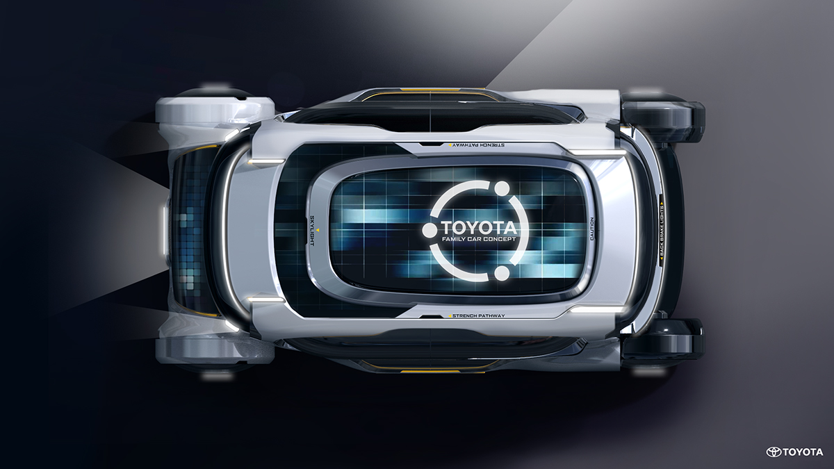 toyota，Automobile design，conceptual design，