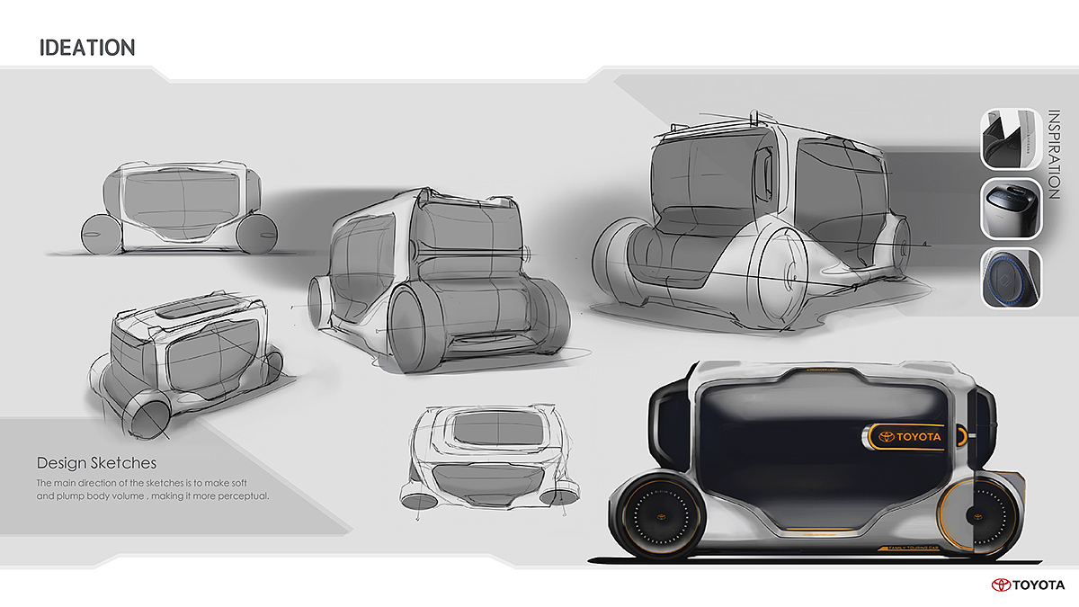 toyota，Automobile design，conceptual design，