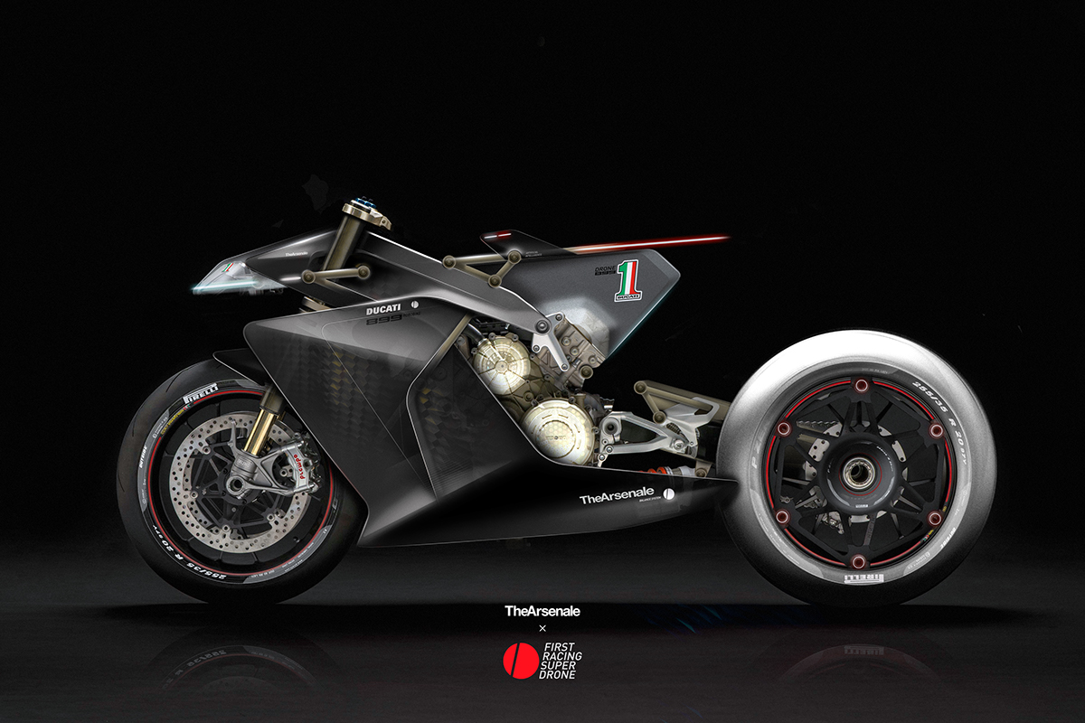 Broken，motorcycle，gules，