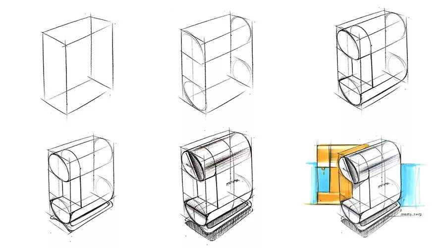 Bauhaus ，square，reform，Bolang，Boolean operation，