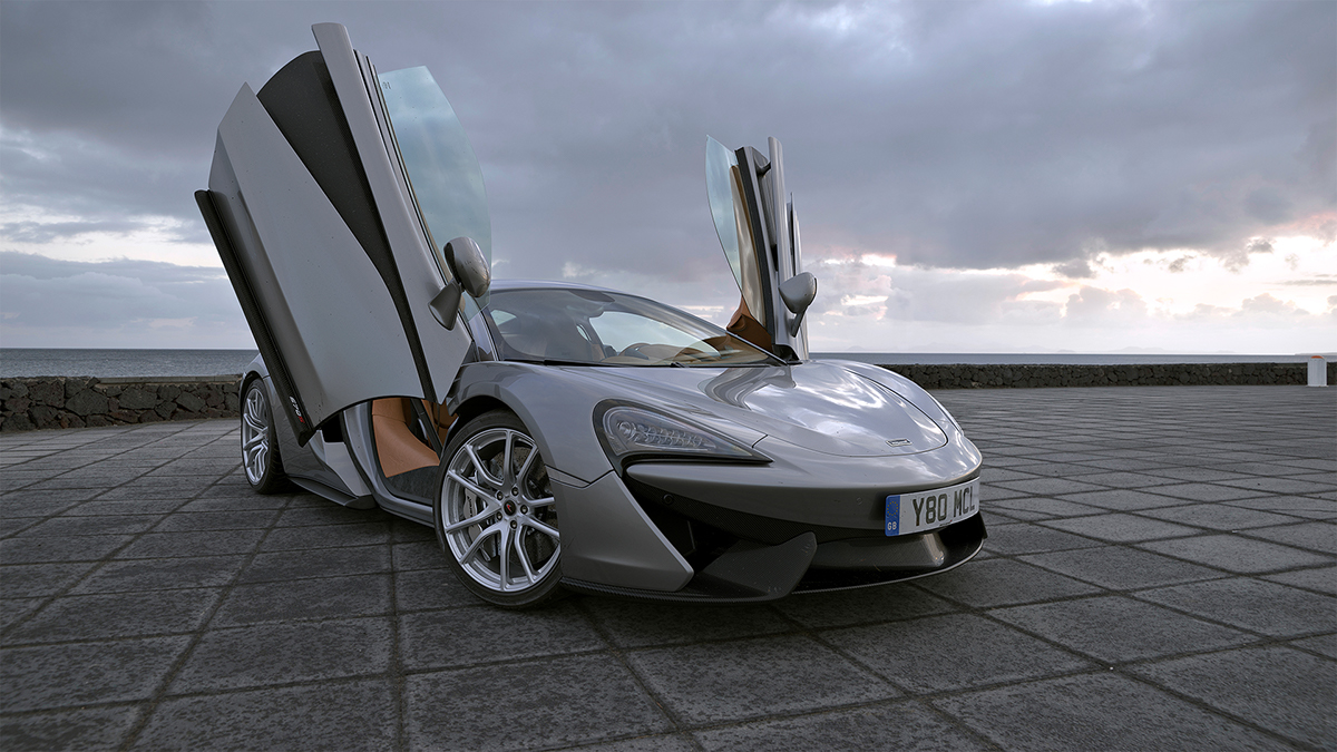 McLaren 570S，Automobile design，Metal，