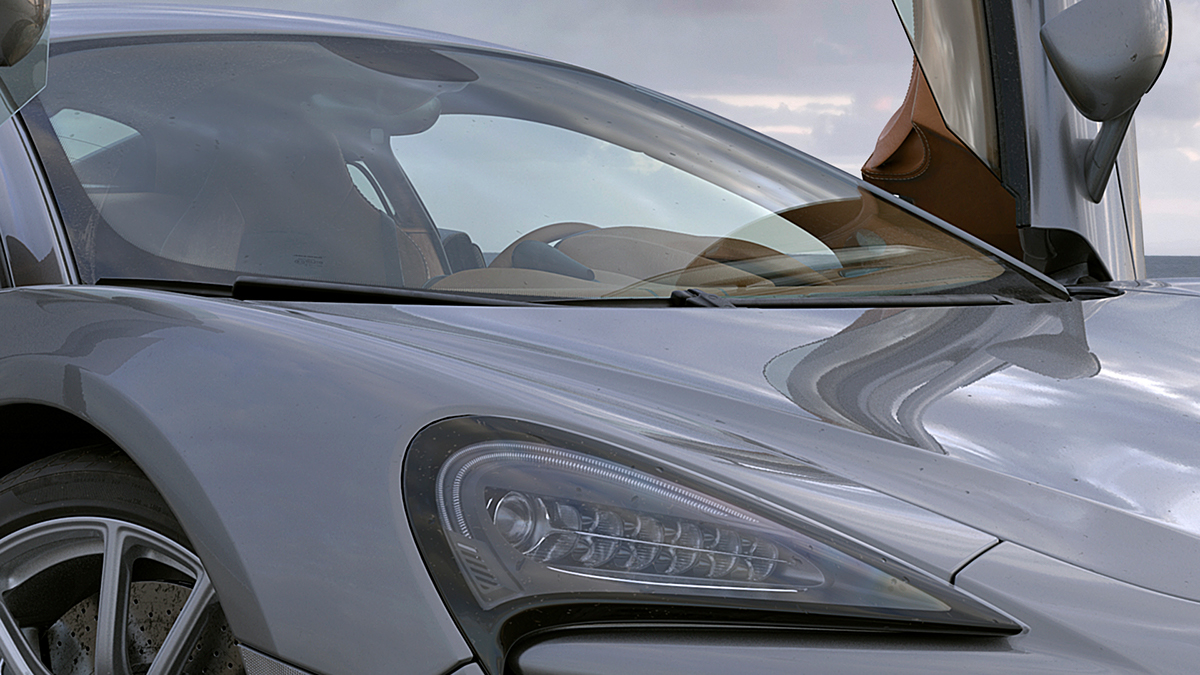 McLaren 570S，Automobile design，Metal，