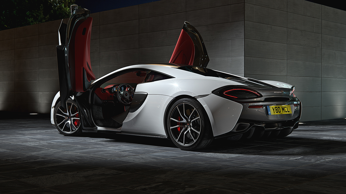 McLaren 570S，Automobile design，Metal，