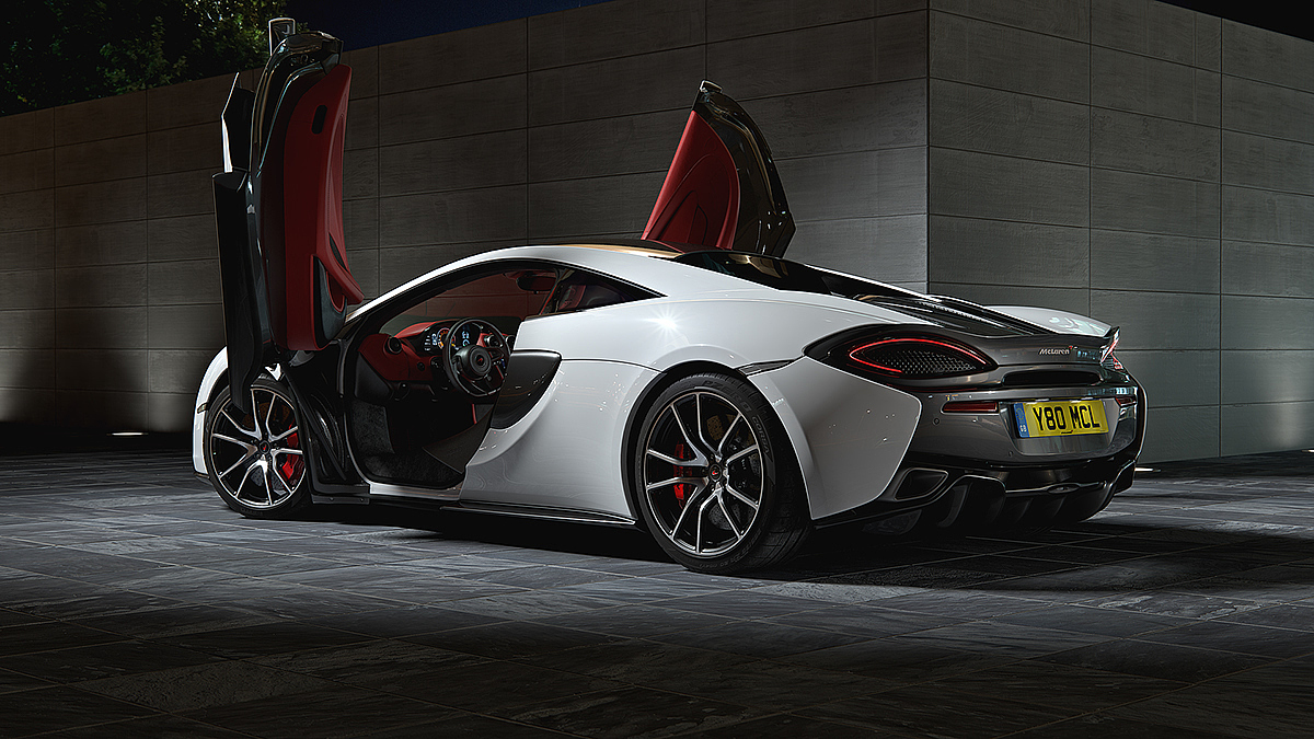 McLaren 570S，汽车设计，金属，