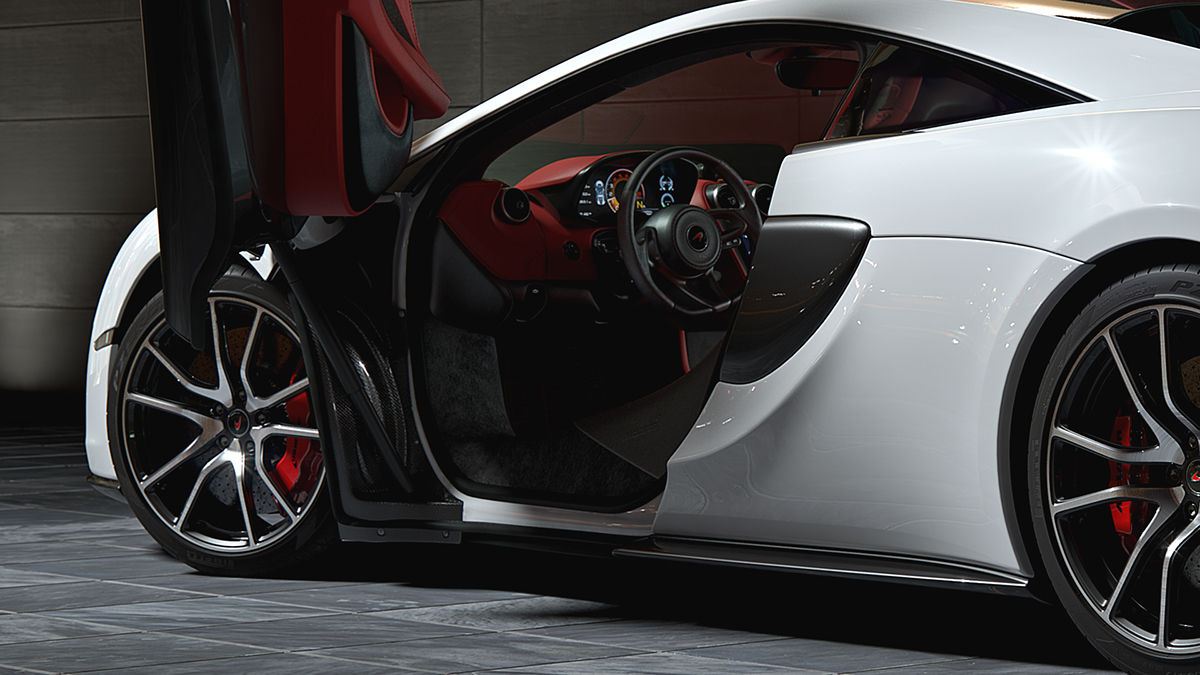 McLaren 570S，Automobile design，Metal，