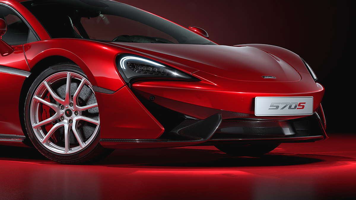 McLaren 570S，Automobile design，Metal，