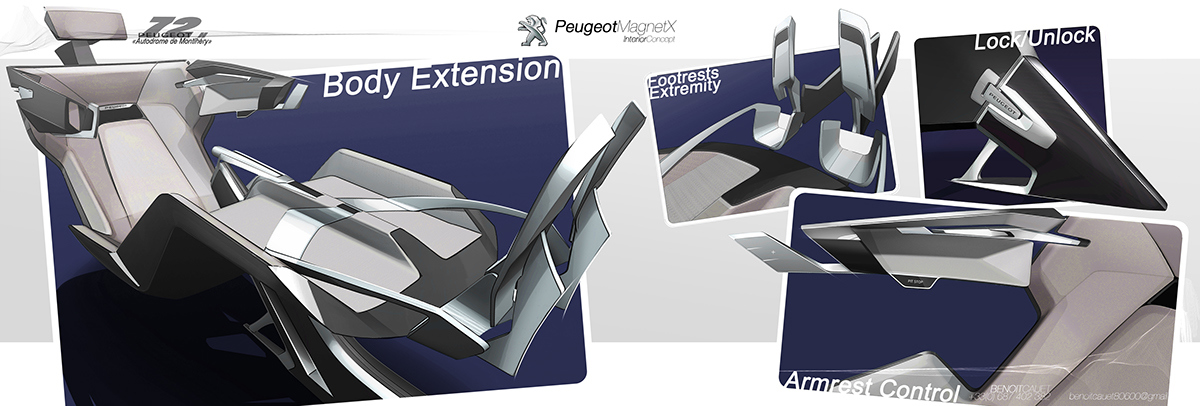 peugeot，beautiful，Concept Car，chair，