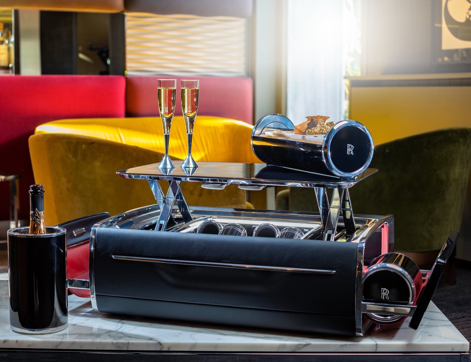 Rolls-Royce，automobile，champagne，Champagne Chest，Rolls Royce，Receive，