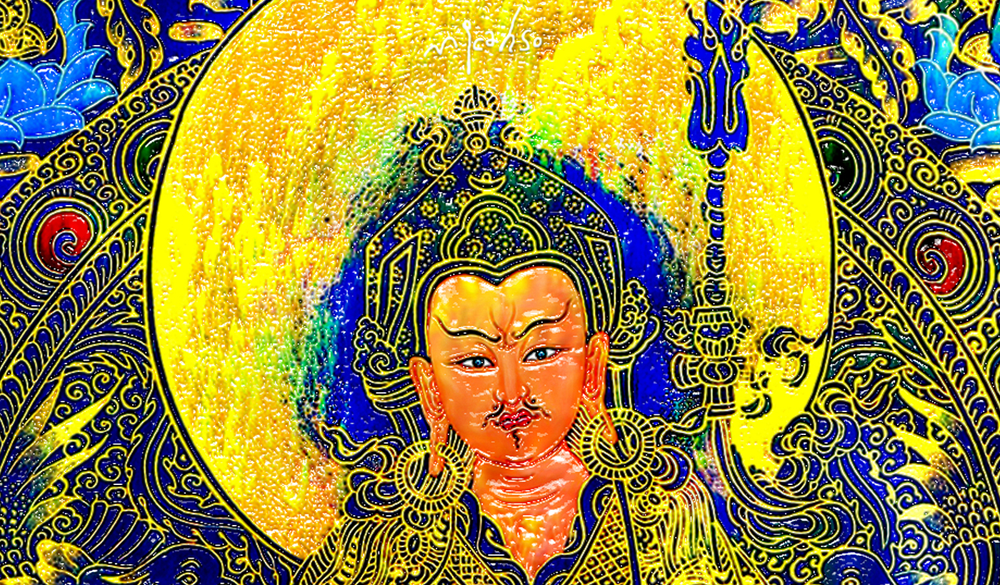 MICAHSO，Extraordinary Thangka，Inspirational Art，Colorful jade，