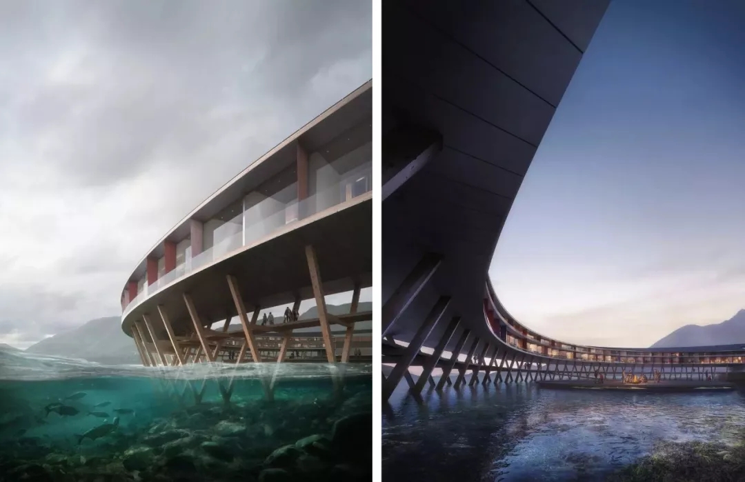 Norway，Fan，Svart Hotel，Snow cap，Oslo Opera House ，