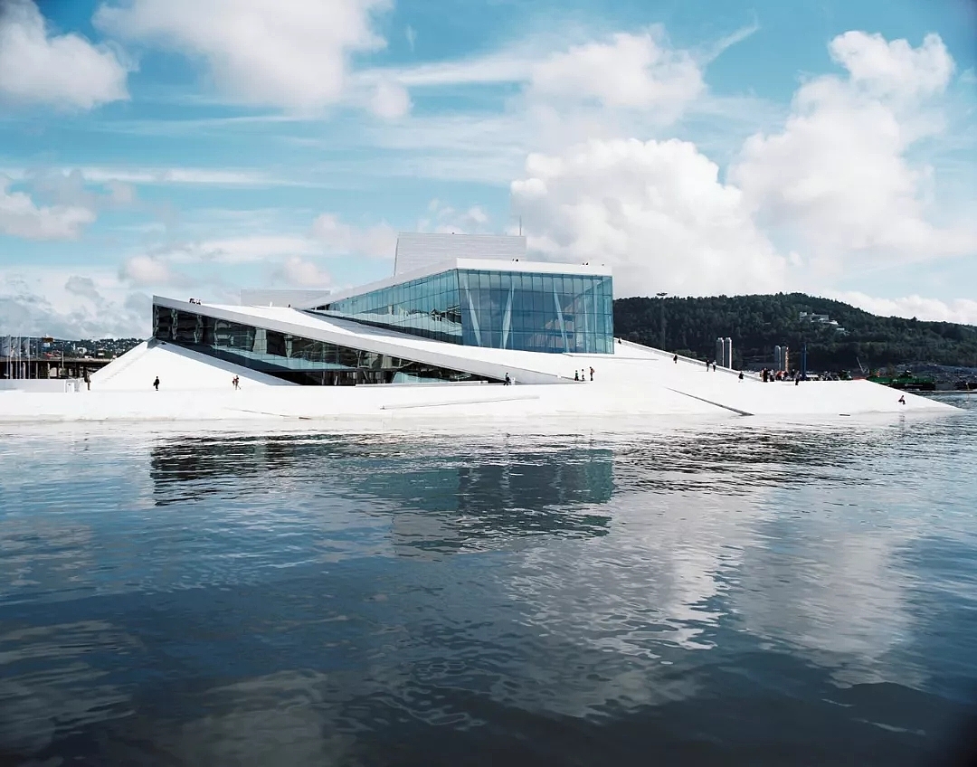 Norway，Fan，Svart Hotel，Snow cap，Oslo Opera House ，