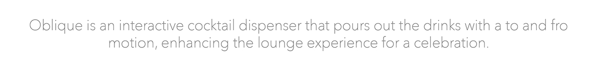 oblique，decanter ，Glass，