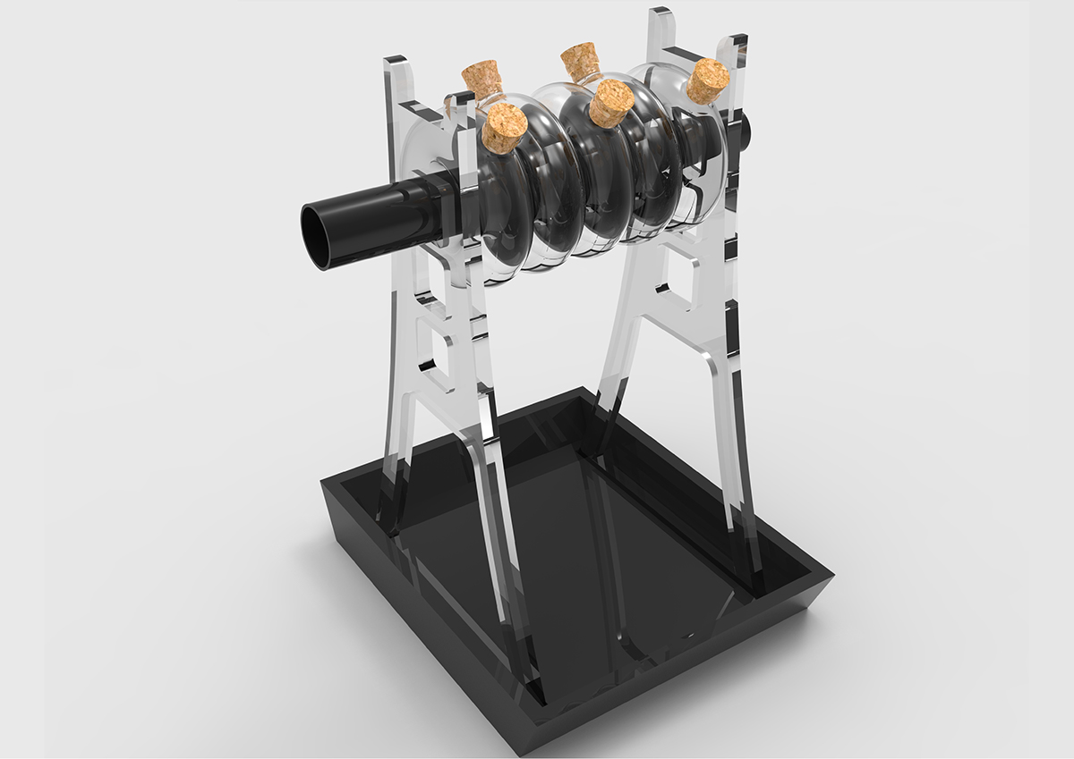 oblique，decanter ，Glass，