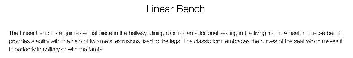Linear，Outdoor furniture，Metal，