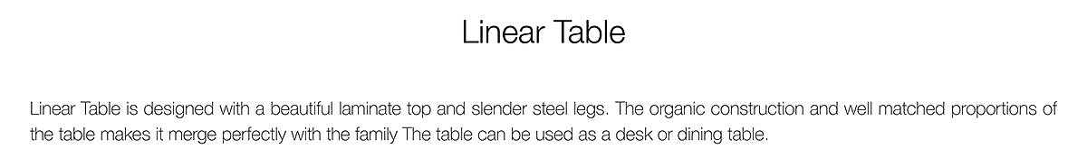 Linear，Outdoor furniture，Metal，