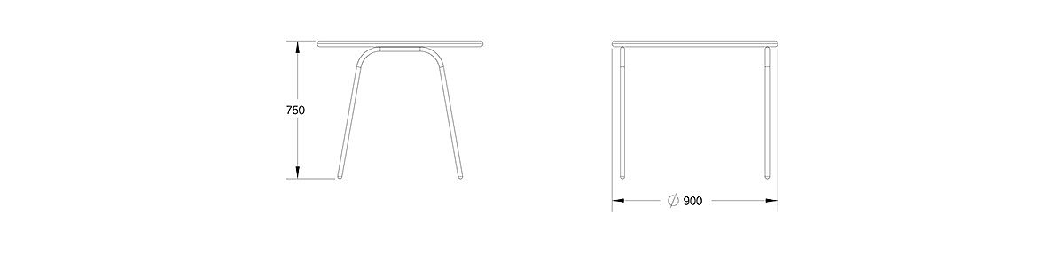 Linear，Outdoor furniture，Metal，
