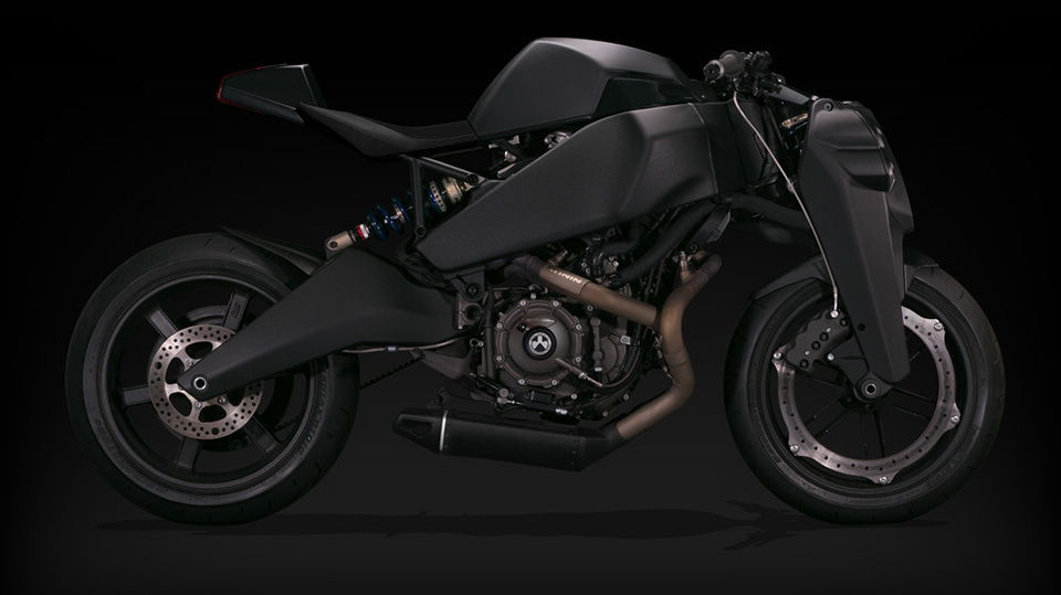 浪人47极具未来感的magpul限量战术摩托车