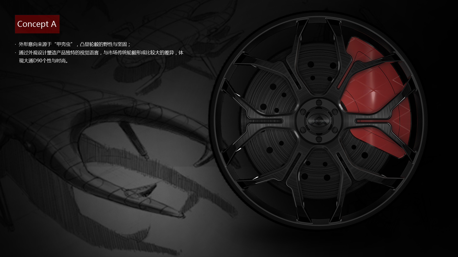 Special prize of SAIC Maxus D90 Industrial Design Competition，