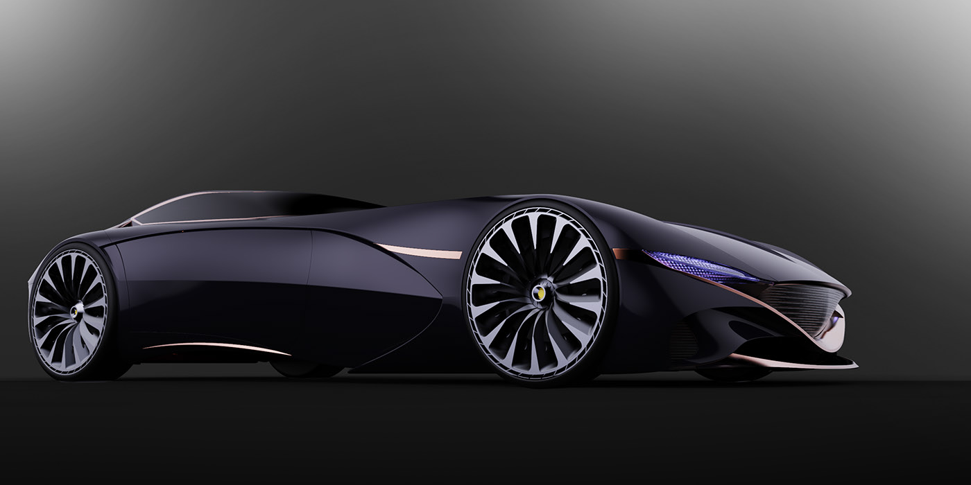 Huigyu Kim，automobile，Sports car，concept，Genesis，