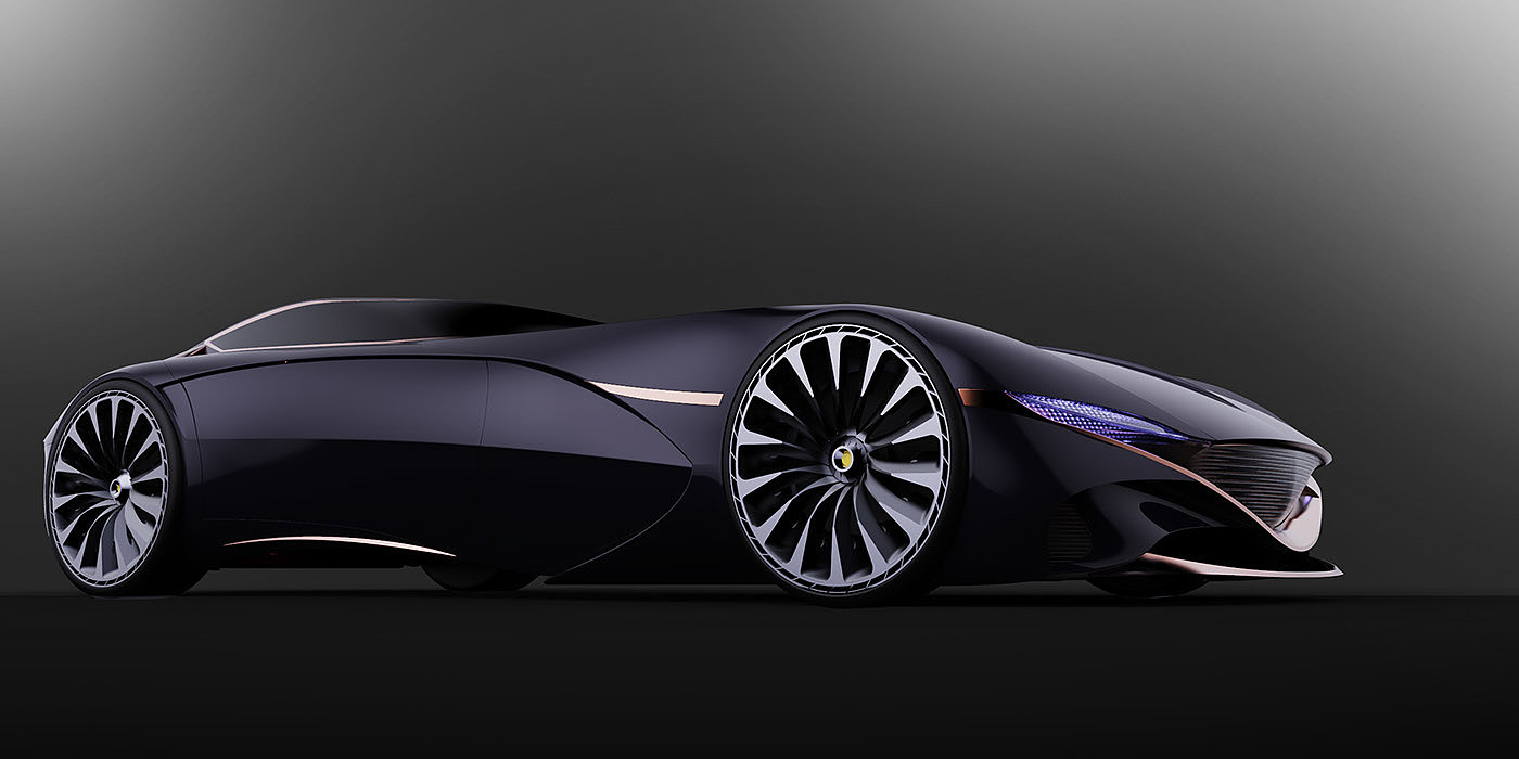 Huigyu Kim，automobile，Sports car，concept，Genesis，