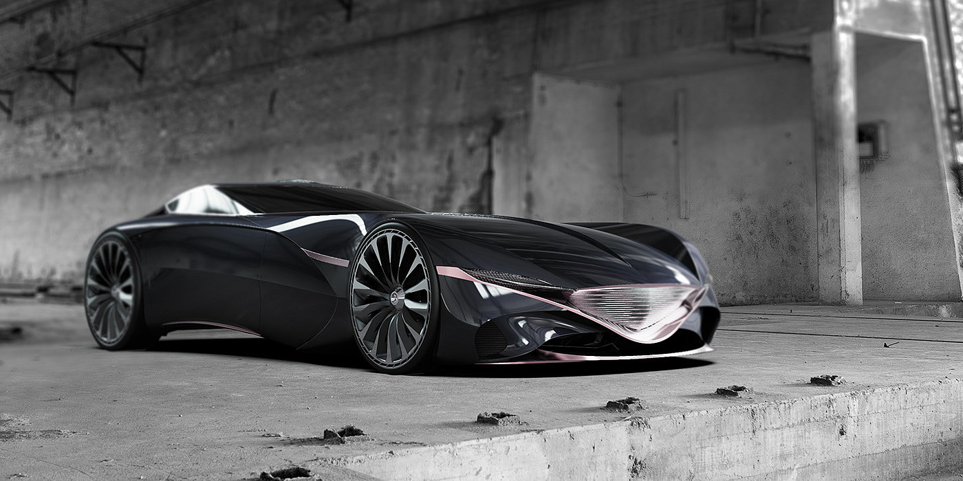 Huigyu Kim，automobile，Sports car，concept，Genesis，