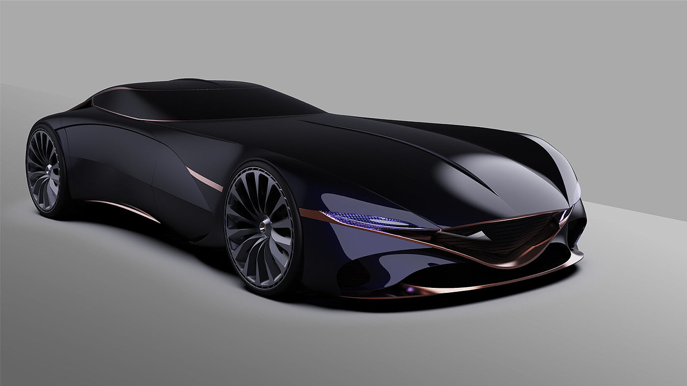 Huigyu Kim，automobile，Sports car，concept，Genesis，