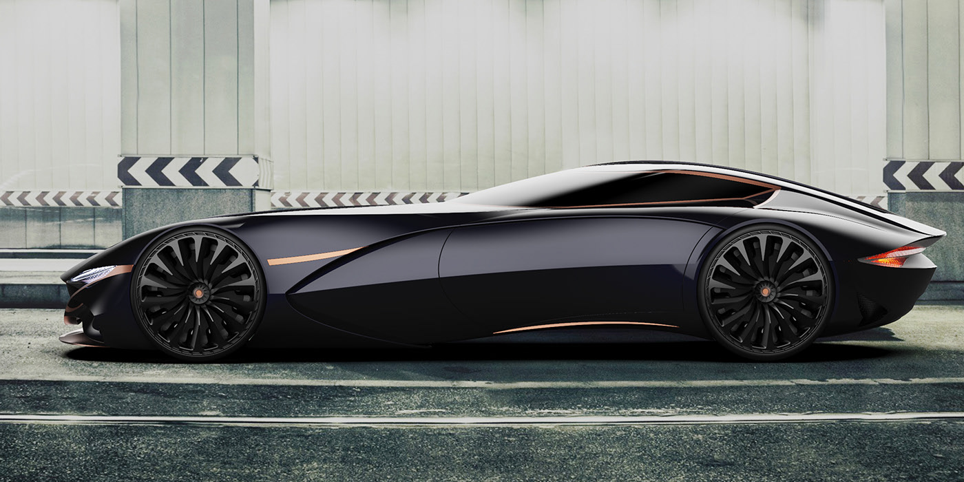 Huigyu Kim，automobile，Sports car，concept，Genesis，