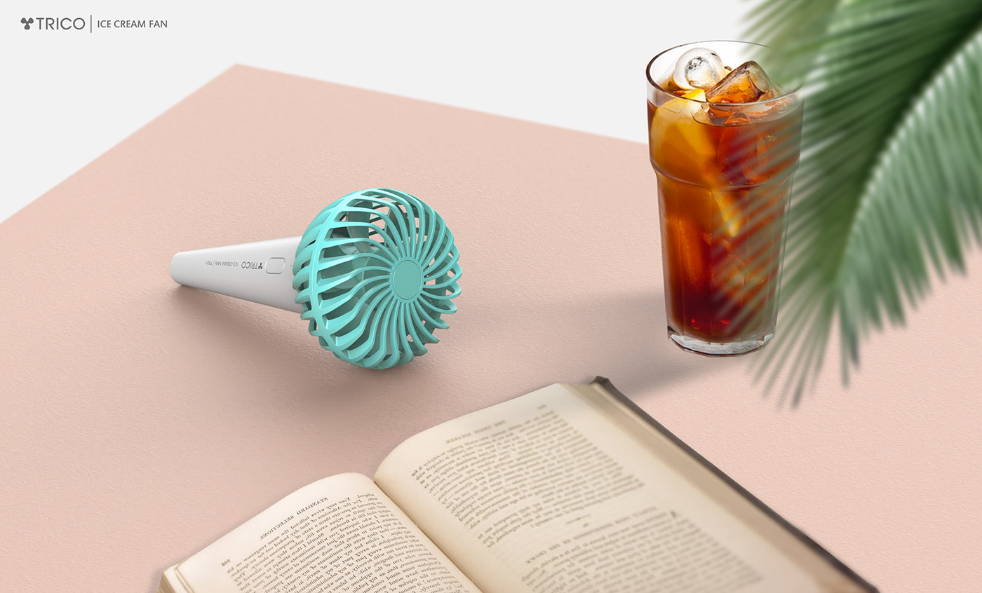 TRICO，nepdesign .，electric fan，ice cream，