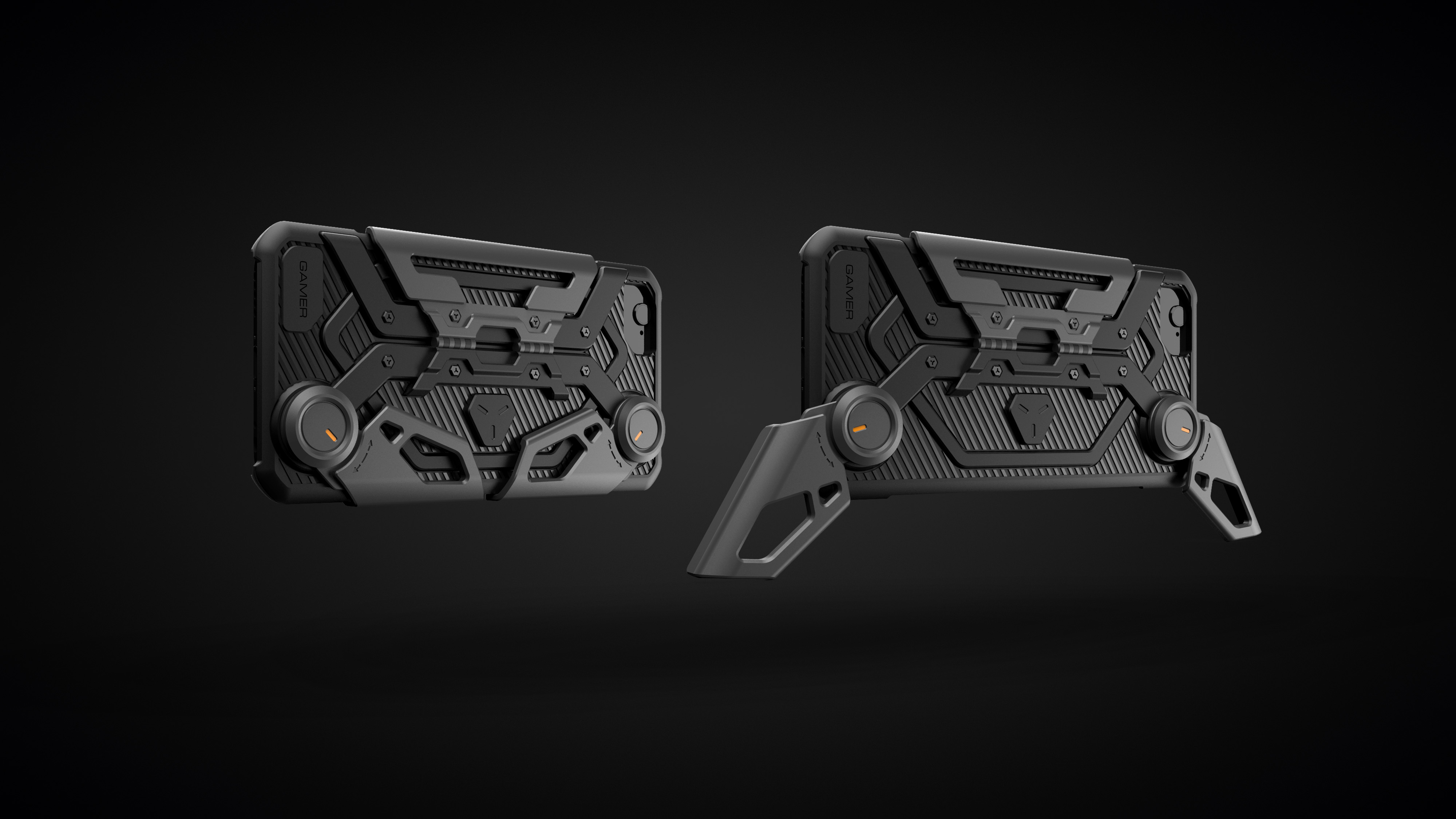 Portable，Mobile phone shell，Game handle，