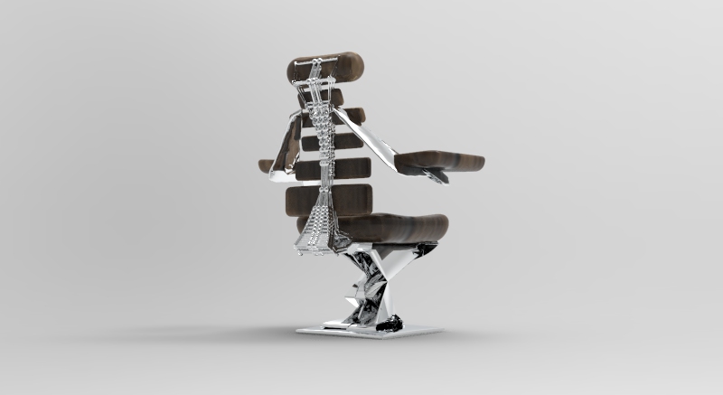 Adjustable height, backrest, armrest，